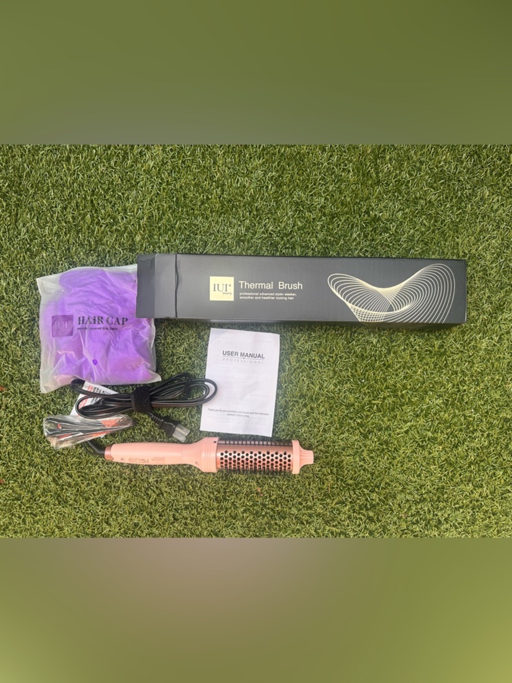 Thermal Brush Hot Air Styling Brush - Pink